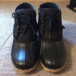 SJB Denton Flat Heel Rain Boots
